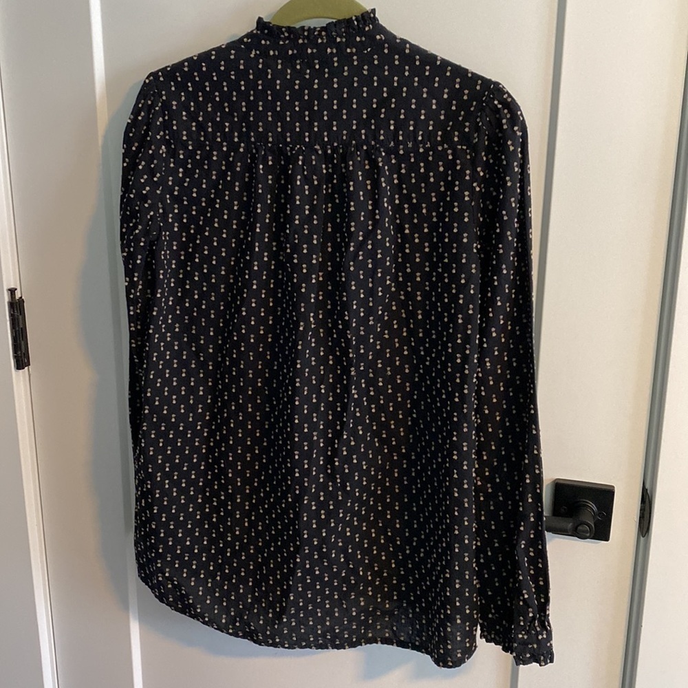 Sundance Phillipa Black Textured High Neck Top - Picture 11 of 12